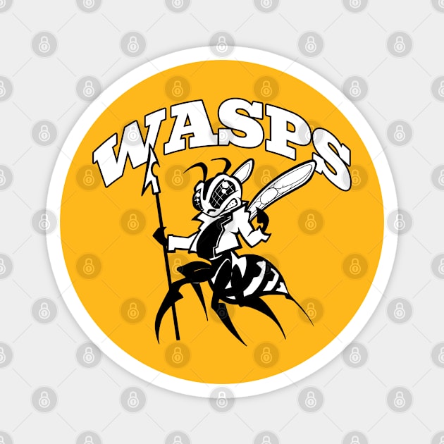 Wasp Mascot Magnet by Generic Mascots